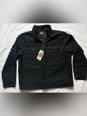 Levi’s Canvas Field Jacket in Black, size XL